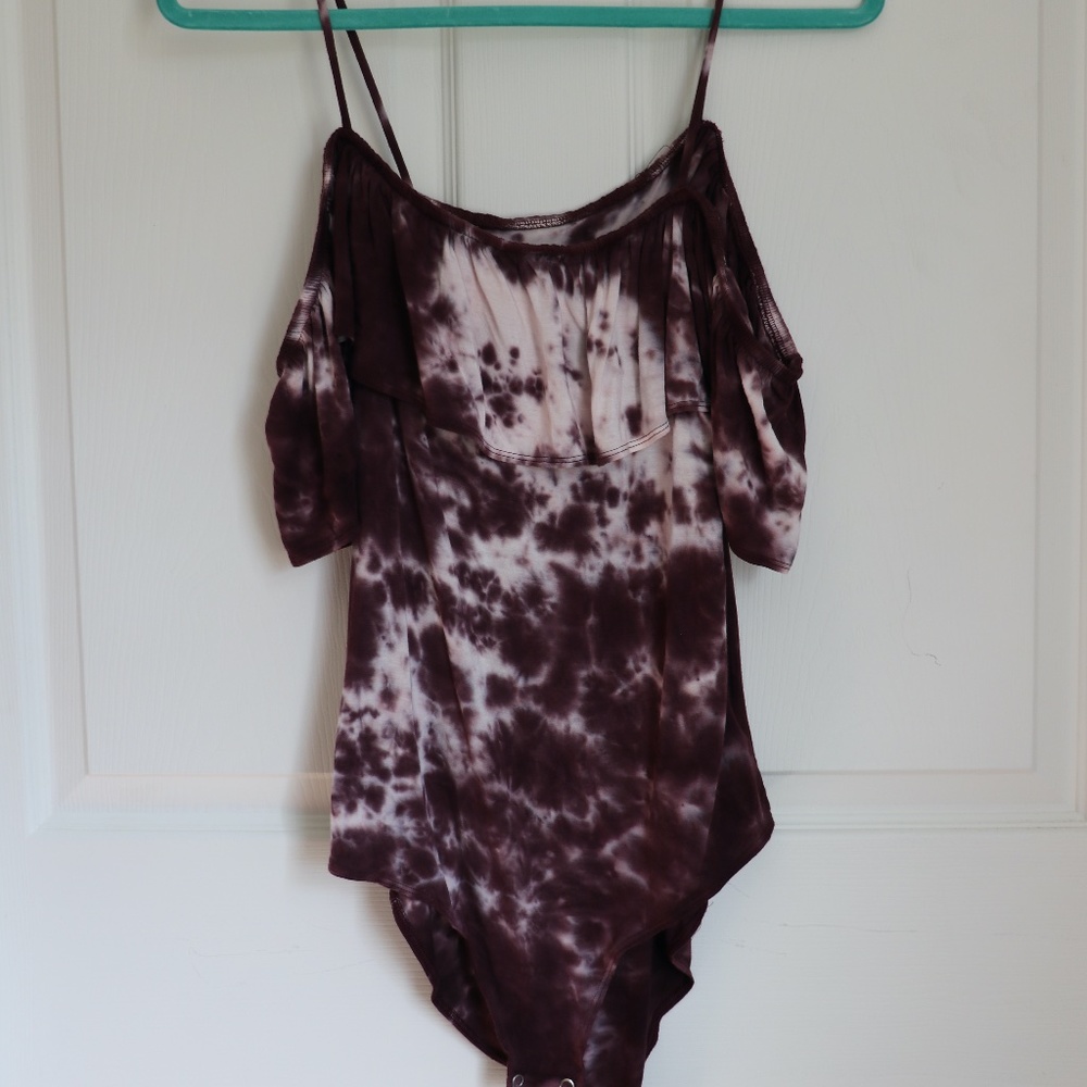 American Eagle Tie Dye Bodysuit